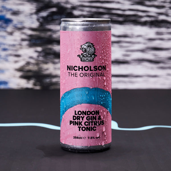 Nicholson London Dry Gin & Pink Citrus Tonic